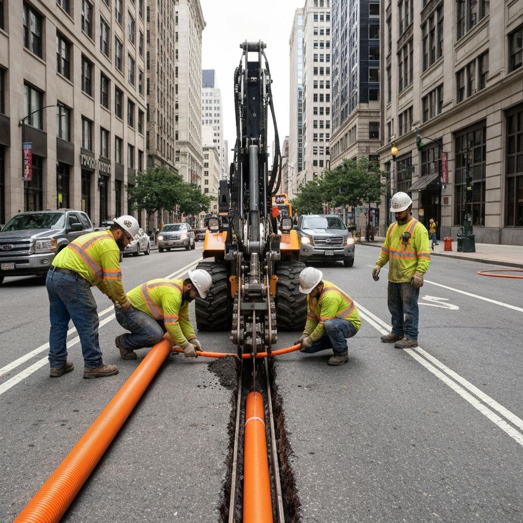 Urban Micro Trenching